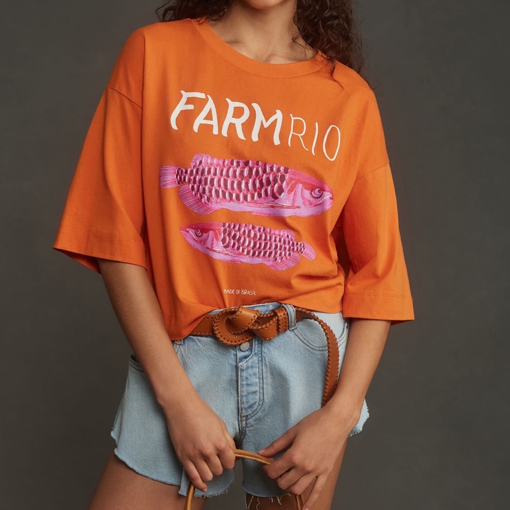 Farm Rio Box Cut Tee